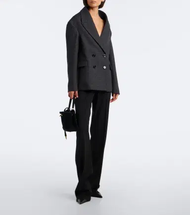 Balenciaga Houndstooth double-breasted wool jacket | Thumbnail 5 Balenciaga Houndstooth double-breasted wool jacket | Thumbnail 5