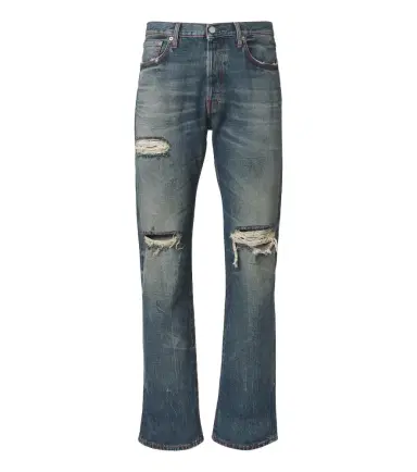 Acne Studios Re-edition distressed straight jeans | Thumbnail 1 Acne Studios Re-edition distressed straight jeans | Thumbnail 1