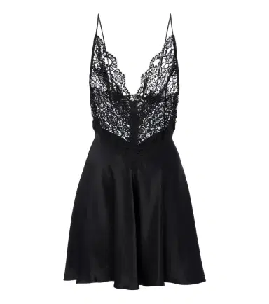 Rodarte Lace and silk satin minidress | Thumbnail 1 Rodarte Lace and silk satin minidress | Thumbnail 1