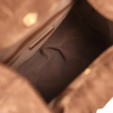 Chanel Chanel Large Pouch Dark Brown Suede Tortoiseshell Hardware | Thumbnail 7 Chanel Chanel Large Pouch Dark Brown Suede Tortoiseshell Hardware | Thumbnail 7