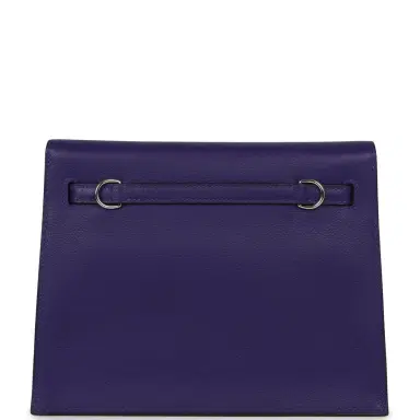 HERMÈS Hermes Kelly Danse Purple Evercolor Palladium Hardware | Thumbnail 4 HERMÈS Hermes Kelly Danse Purple Evercolor Palladium Hardware | Thumbnail 4