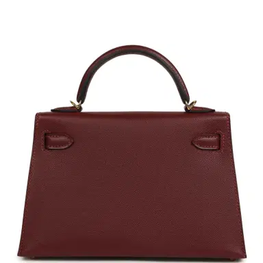 HERMÈS Hermes Kelly Sellier 20 Rouge H Madame Gold Hardware | Thumbnail 4 HERMÈS Hermes Kelly Sellier 20 Rouge H Madame Gold Hardware | Thumbnail 4