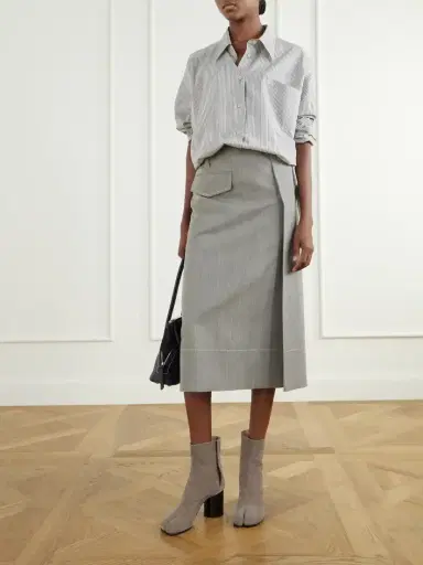 Maison Margiela Tabi Split-toe Suede Ankle Boots | Thumbnail 4 Maison Margiela Tabi Split-toe Suede Ankle Boots | Thumbnail 4