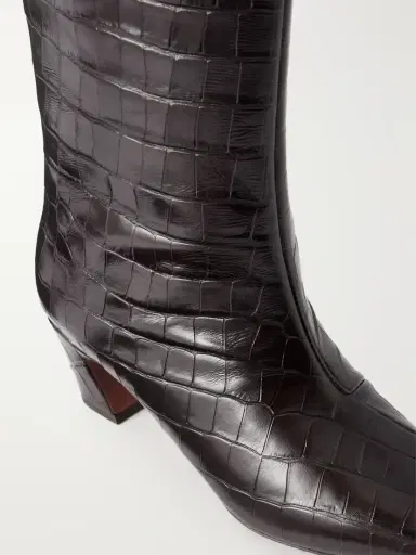 Loeffler Randall Marley Croc-effect Leather Knee Boots | Thumbnail 5 Loeffler Randall Marley Croc-effect Leather Knee Boots | Thumbnail 5