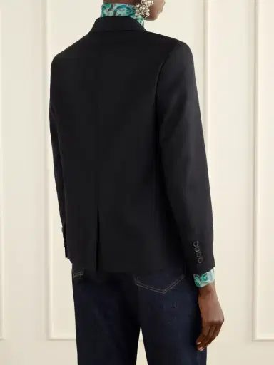 Dries Van Noten Wool-crepe Blazer | Thumbnail 4 Dries Van Noten Wool-crepe Blazer | Thumbnail 4