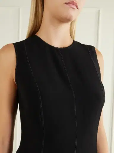 Ulla Johnson Laure Crepe And Chiffon Midi Dress | Thumbnail 4 Ulla Johnson Laure Crepe And Chiffon Midi Dress | Thumbnail 4