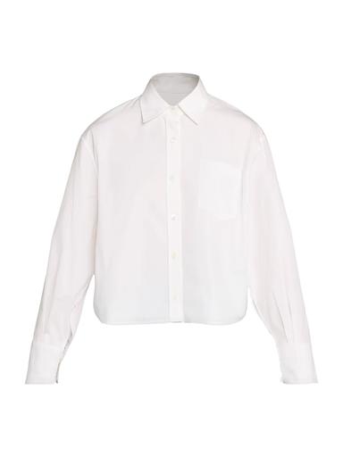 Maria McManus Button Sleeve Cropped Shirt | Thumbnail 1 Maria McManus Button Sleeve Cropped Shirt | Thumbnail 1