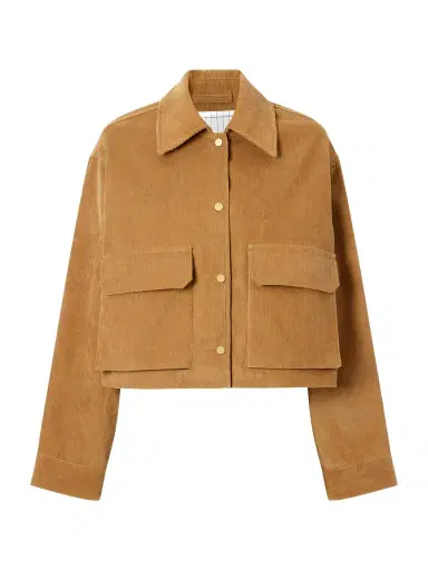 Maria McManus Cropped A-Line Corduroy Jacket | Thumbnail 1 Maria McManus Cropped A-Line Corduroy Jacket | Thumbnail 1