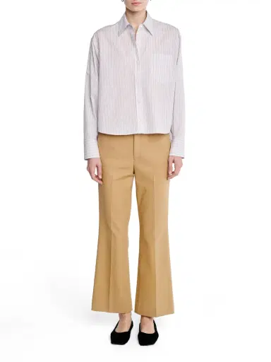 Maria McManus Mid Rise Flare Cotton Trousers | Thumbnail 2 Maria McManus Mid Rise Flare Cotton Trousers | Thumbnail 2