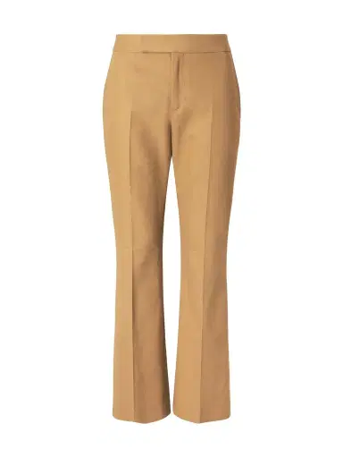 Maria McManus Mid Rise Flare Cotton Trousers | Thumbnail 1 Maria McManus Mid Rise Flare Cotton Trousers | Thumbnail 1