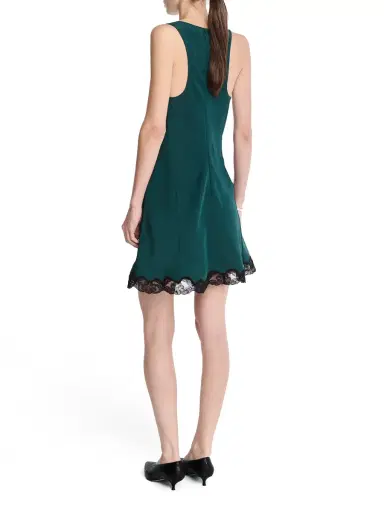 Maria McManus Scoop Bias Lace Hem Mini Dress | Thumbnail 3 Maria McManus Scoop Bias Lace Hem Mini Dress | Thumbnail 3