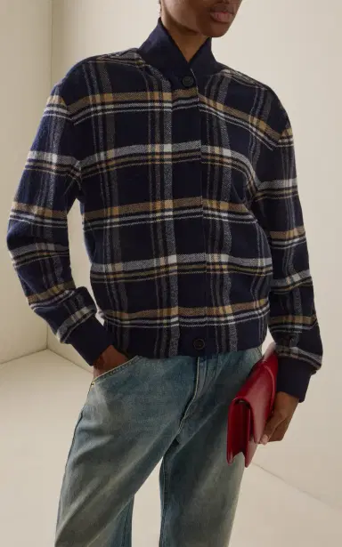 DARKPARK Sean Wool-Cashmere Bomber Jacket | Thumbnail 6 DARKPARK Sean Wool-Cashmere Bomber Jacket | Thumbnail 6