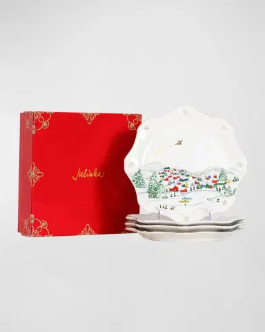 Juliska Berry & Thread North Pole Dessert/Salad Plate Assorted | Thumbnail 2 Juliska Berry & Thread North Pole Dessert/Salad Plate Assorted | Thumbnail 2