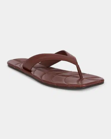 JW Anderson Leaf Leather Flat Thong Sandals | Thumbnail 5 JW Anderson Leaf Leather Flat Thong Sandals | Thumbnail 5