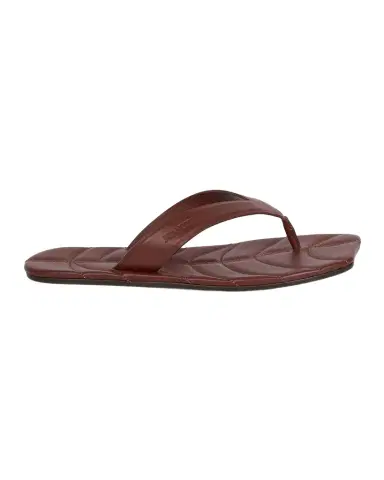 JW Anderson Leaf Leather Flat Thong Sandals | Thumbnail 1 JW Anderson Leaf Leather Flat Thong Sandals | Thumbnail 1