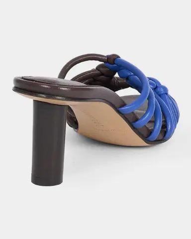 JW Anderson 70mm Plot Bicolor Woven Leather Sandals | Thumbnail 2 JW Anderson 70mm Plot Bicolor Woven Leather Sandals | Thumbnail 2