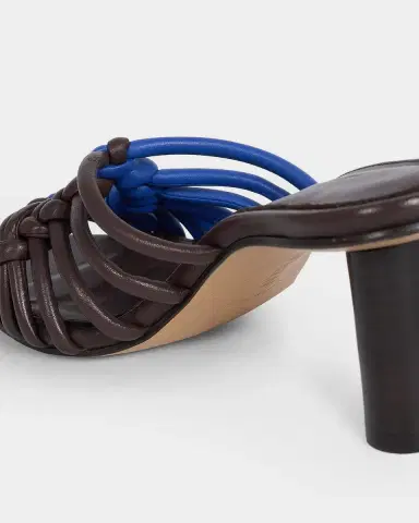 JW Anderson 70mm Plot Bicolor Woven Leather Sandals | Thumbnail 6 JW Anderson 70mm Plot Bicolor Woven Leather Sandals | Thumbnail 6