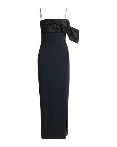 Givenchy Sleeveless Embellished Bow Sliced Maxi Dress | Thumbnail 1 Givenchy Sleeveless Embellished Bow Sliced Maxi Dress | Thumbnail 1