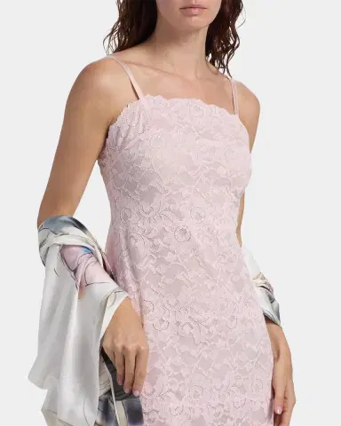 Natori Peony Square-Neck Lace Chemise | Thumbnail 5 Natori Peony Square-Neck Lace Chemise | Thumbnail 5