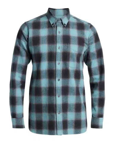 Tom Ford Men's Brushed Flannel Check Button-Down Shirt | Thumbnail 1 Tom Ford Men's Brushed Flannel Check Button-Down Shirt | Thumbnail 1