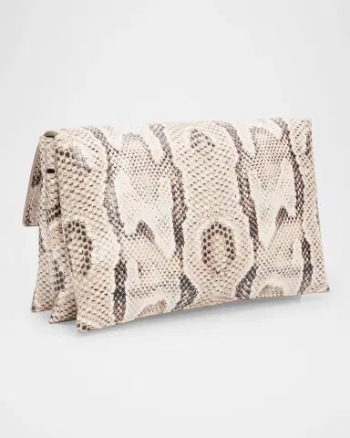 Wandler Ida Puffy Snakeskin-Print Leather Crossbody Bag | Thumbnail 3 Wandler Ida Puffy Snakeskin-Print Leather Crossbody Bag | Thumbnail 3