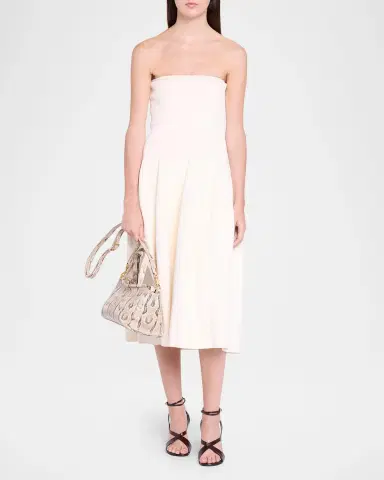 Wandler Ida Snakeskin-Print Leather Top-Handle Bag | Thumbnail 5 Wandler Ida Snakeskin-Print Leather Top-Handle Bag | Thumbnail 5
