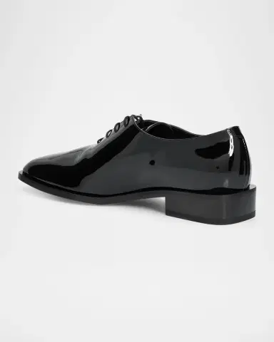 Giuseppe Zanotti Men's Moony Patent Leather Oxfords | Thumbnail 2 Giuseppe Zanotti Men's Moony Patent Leather Oxfords | Thumbnail 2