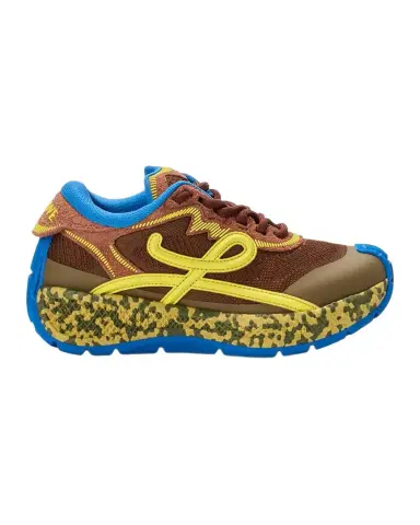Loewe Men's Pogo Mix-Media Sneakers | Thumbnail 1 Loewe Men's Pogo Mix-Media Sneakers | Thumbnail 1