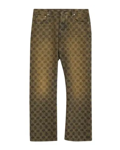 Off-White Arrow Monogram Jacquard Relaxed Jeans | Thumbnail 1 Off-White Arrow Monogram Jacquard Relaxed Jeans | Thumbnail 1