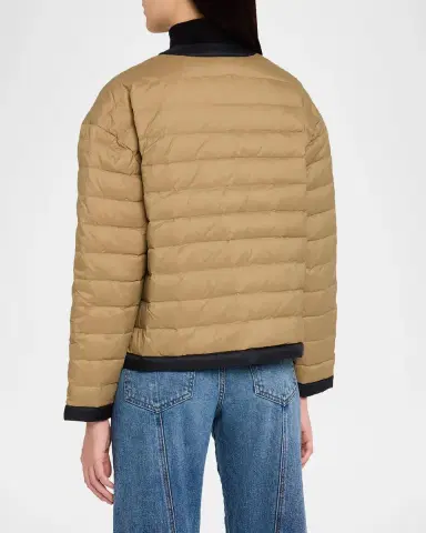 Veronica Beard Pearson Quilted Button-Front Jacket | Thumbnail 3 Veronica Beard Pearson Quilted Button-Front Jacket | Thumbnail 3