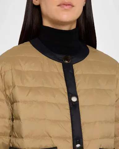 Veronica Beard Pearson Quilted Button-Front Jacket | Thumbnail 5 Veronica Beard Pearson Quilted Button-Front Jacket | Thumbnail 5