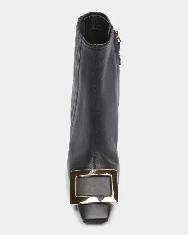Roger Vivier Belle Vivier 60MM Leather Wedge-Heel Ankle Boots | Thumbnail 4 Roger Vivier Belle Vivier 60MM Leather Wedge-Heel Ankle Boots | Thumbnail 4