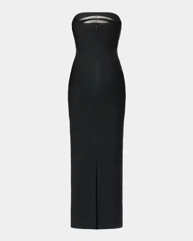 Hervé Léger The Metallic Strapless Bandage Gown | Thumbnail 7 Hervé Léger The Metallic Strapless Bandage Gown | Thumbnail 7