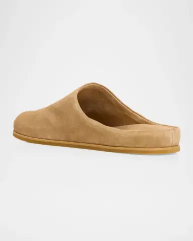 Vince Leo Suede Mules | Thumbnail 4 Vince Leo Suede Mules | Thumbnail 4