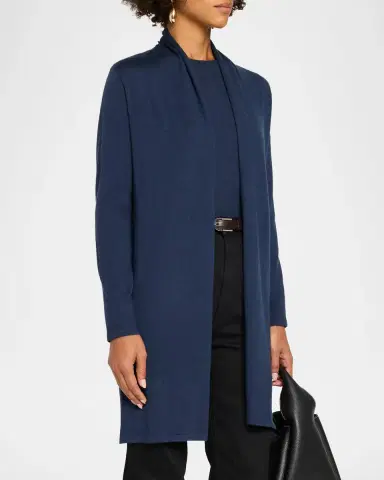 Neiman Marcus Superfine Cashmere Duster Cardigan | Thumbnail 4 Neiman Marcus Superfine Cashmere Duster Cardigan | Thumbnail 4