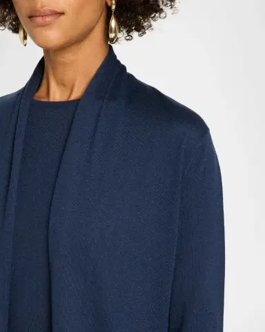 Neiman Marcus Superfine Cashmere Duster Cardigan | Thumbnail 5 Neiman Marcus Superfine Cashmere Duster Cardigan | Thumbnail 5