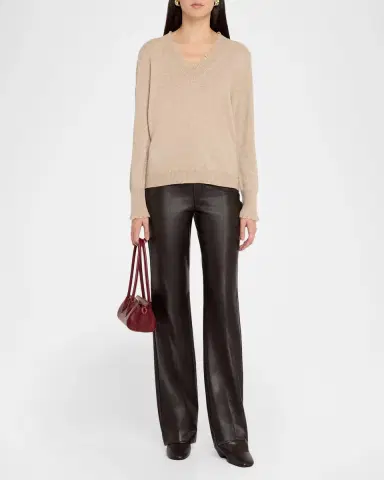 Kobi Halperin Dora Fringe-Trim Merino Wool Sweater | Thumbnail 2 Kobi Halperin Dora Fringe-Trim Merino Wool Sweater | Thumbnail 2