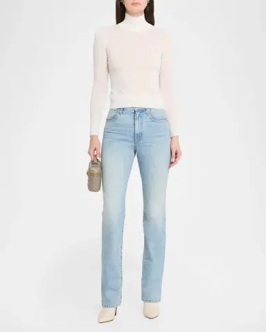 Nili Lotan Larkin Merino Wool Turtleneck Sweater | Thumbnail 2 Nili Lotan Larkin Merino Wool Turtleneck Sweater | Thumbnail 2