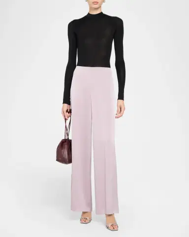 Ungaro Kai Wide-Leg Satin Pants | Thumbnail 2 Ungaro Kai Wide-Leg Satin Pants | Thumbnail 2