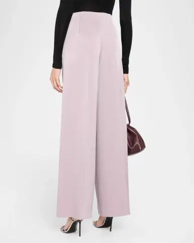 Ungaro Kai Wide-Leg Satin Pants | Thumbnail 3 Ungaro Kai Wide-Leg Satin Pants | Thumbnail 3