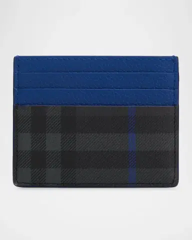 Burberry City Check Logo Card Case | Thumbnail 3 Burberry City Check Logo Card Case | Thumbnail 3