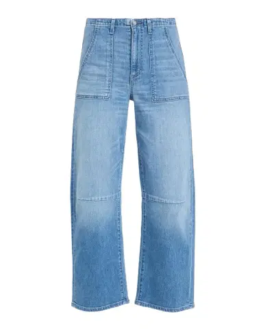 Le Jean Utility Barrel-Leg Crop Jeans | Thumbnail 1 Le Jean Utility Barrel-Leg Crop Jeans | Thumbnail 1