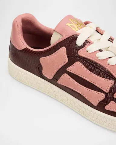 AMIRI Lizard-Embossed Leather Pacific Bones Sneakers | Thumbnail 5 AMIRI Lizard-Embossed Leather Pacific Bones Sneakers | Thumbnail 5