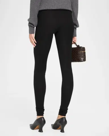 Bottega Veneta Wool Ribbed Low-Waist Pants | Thumbnail 3 Bottega Veneta Wool Ribbed Low-Waist Pants | Thumbnail 3