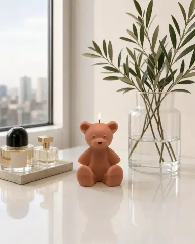 Davie Ocho Candle Co. Bedford Bear Candle | Thumbnail 4 Davie Ocho Candle Co. Bedford Bear Candle | Thumbnail 4