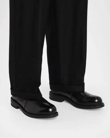 Allen Edmonds Men's Leather Monk Strap Shoes | Thumbnail 2 Allen Edmonds Men's Leather Monk Strap Shoes | Thumbnail 2