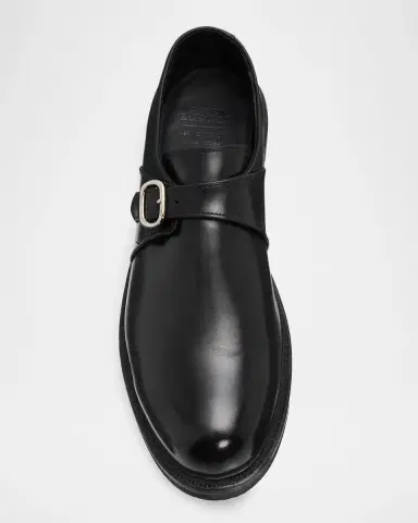 Allen Edmonds Men's Leather Monk Strap Shoes | Thumbnail 5 Allen Edmonds Men's Leather Monk Strap Shoes | Thumbnail 5