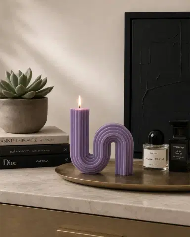 Davie Ocho Candle Co. 70s Glow Wax Candle | Thumbnail 4 Davie Ocho Candle Co. 70s Glow Wax Candle | Thumbnail 4