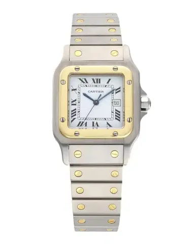 Vintage Watches Cartier Santos Carree 29x41mm Vintage 1980s-90s Watch | Thumbnail 1 Vintage Watches Cartier Santos Carree 29x41mm Vintage 1980s-90s Watch | Thumbnail 1