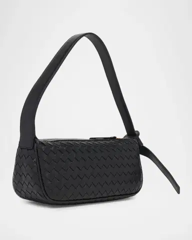 Bottega Veneta Nodo Intrecciato Leather Shoulder Bag | Thumbnail 3 Bottega Veneta Nodo Intrecciato Leather Shoulder Bag | Thumbnail 3